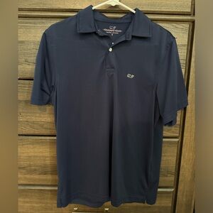 Men’s Vineyard Blue Short Sleeve Polo - Size Small